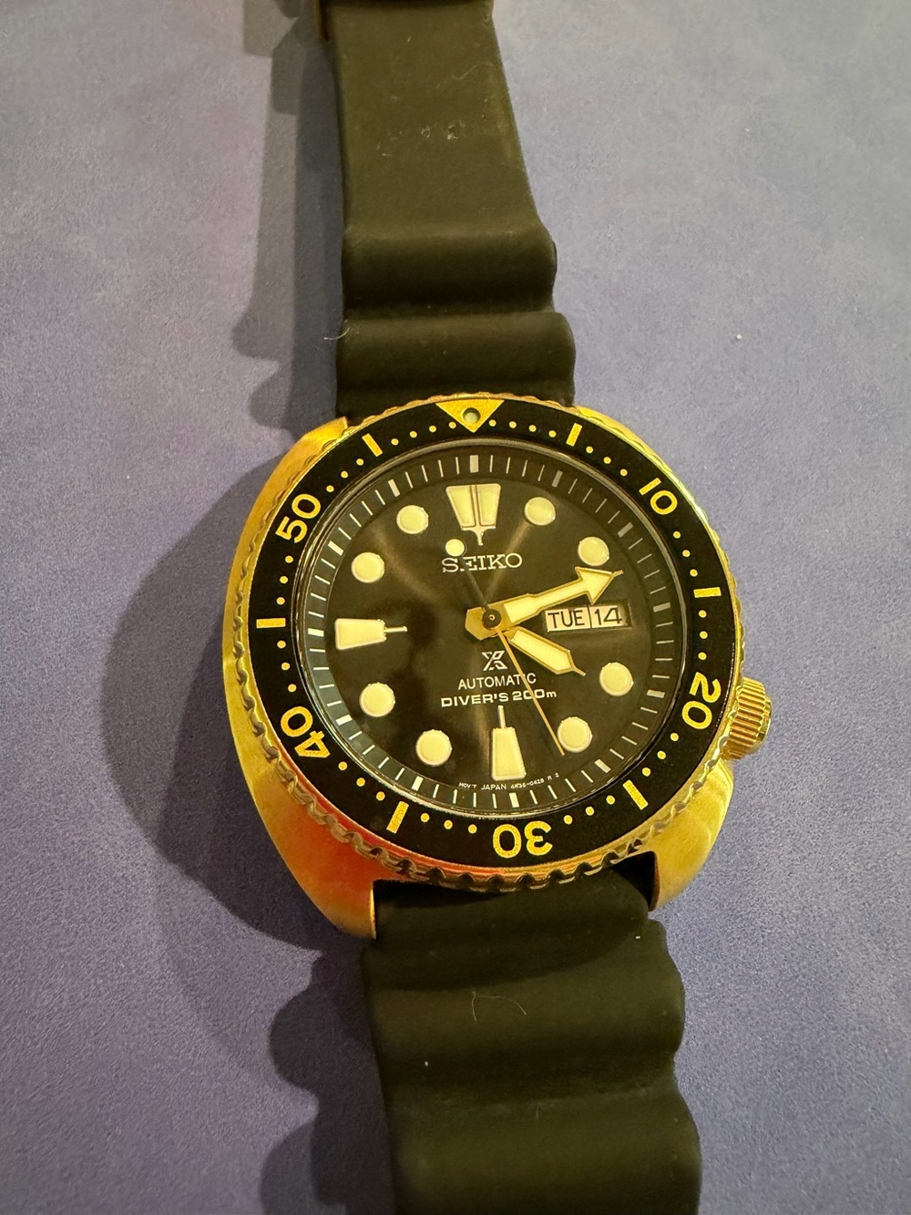 Seiko Prospex Golden Turtle SRPC44 Watch